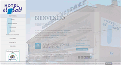 Desktop Screenshot of hotelelsalt.com